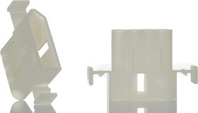 03-09-2041, STANDARD .093" Male Connector Housing, 5.03mm Pitch, 4 Way, 1 Row
