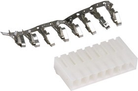 PHU-8 (DS1072-8 F), Розетка кабельная с контактами 3.96мм 8pin