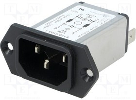 5110.0133.1, AC Power Entry Modules SCREW ON 1A