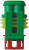 282080-3, AUTOMOTIVE HOUSING, PLUG, 2POS, GREEN