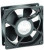 OD1238-12HBXJ10A, DC Fans Fan, Super High AirfloW, Ball, Wire, Open Collector Tach/PWM