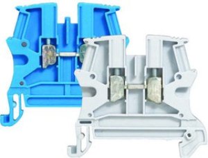 0 371 01, 371 Series Blue DIN Rail Terminal Block, 4mm², Single-Level, Screw Termination 0 371 01, 371 Series Blue DIN Rail Terminal Block, 4mm², Single-Level, Screw Termination