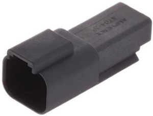 AT04-2P-RD01BLK, Automotive Connectors 2-Way Receptacle Blk Male Connector AT04-2P-RD01BLK, Automotive Connectors 2-Way Receptacle Blk Male Connector