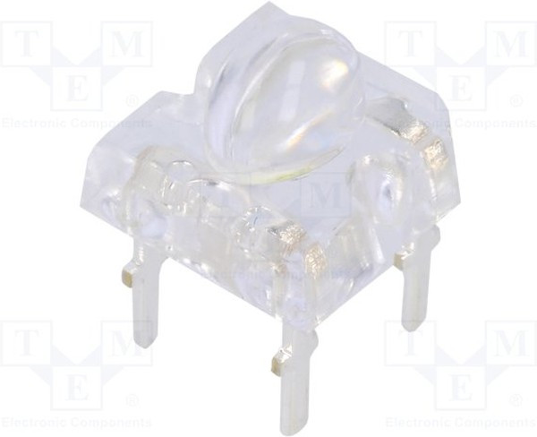 OSW54LZG71D, LED Super Flux; oval; 7.62x7.62mm; white cold; 12000?14400mcd