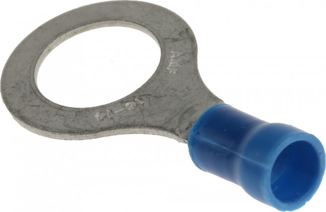 160136, Ring Tongue Terminal 14-16AWG Copper Blue 32.46mm Tin Loose 160136, Ring Tongue Terminal 14-16AWG Copper Blue 32.46mm Tin Loose