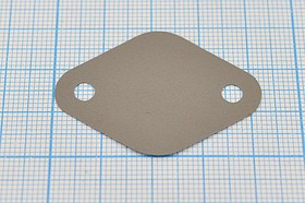 Изоляционная прокладка, 29x42x0,23, резина, 1A4229, под TO-3