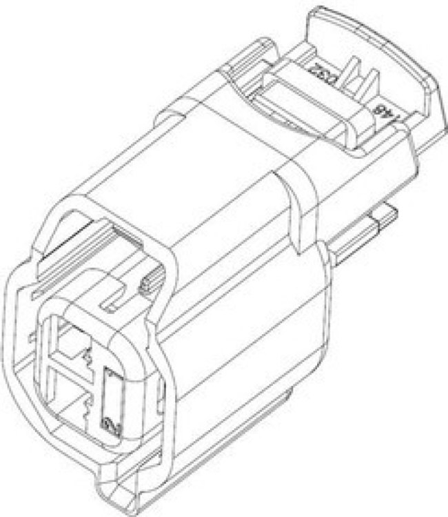148032-0003, Automotive Connectors MX150 UNSEALED 1x2 Conn Pol C