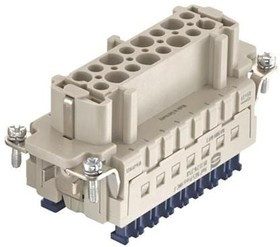 09370161301, Headers &amp; Wire Housings 16B Marine Bulkhead Housing, Double Lever, IP67