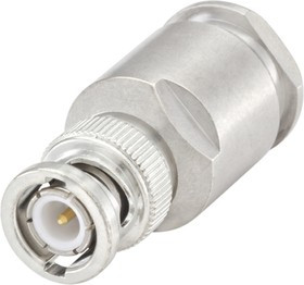 51S105-015N5, BNC Series, Plug Cable Mount BNC Connector, 50, Clamp Termination, Straight Body 51S105-015N5, BNC Series, Plug Cable Mount BNC Connector, 50, Clamp Termination, Straight Body