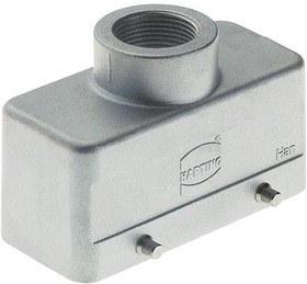 09628161420, Heavy Duty Power Connectors METAL HOOD HAN 16B 2 LEVERS