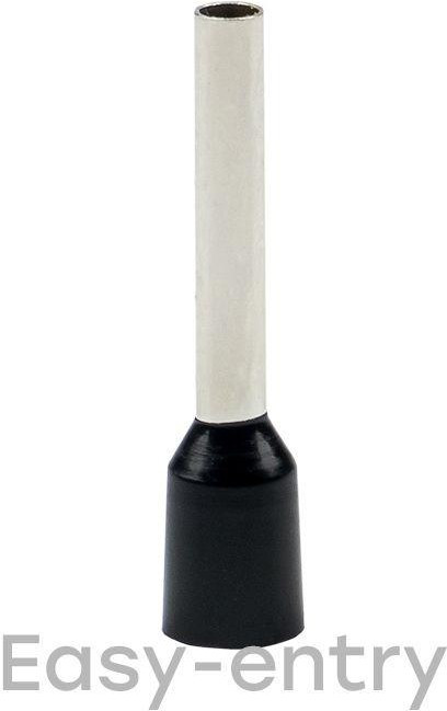 Наконечник штыревой втулочный изол. НШвИ 1.5-12 (уп.50шт) EKF nhvi-1.5-12