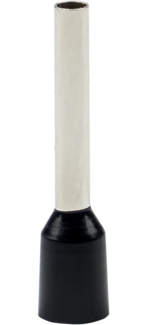 Наконечник штыревой втулочный изол. НШвИ 1.5-12 (уп.50шт) EKF nhvi-1.5-12