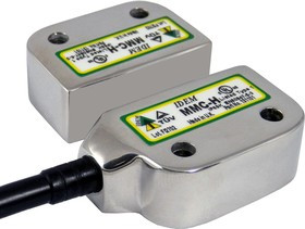 131120, MMC-H Series Magnetic Non-Contact Safety Switch, 24V dc, 316 Stainless Steel Housing, 2NC, M12