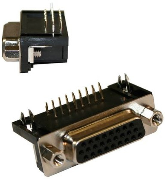 181-015-113R561, D-Sub High Density Connectors RA 15POS ML SPCC 181-015-113R561, D-Sub High Density Connectors RA 15POS ML SPCC