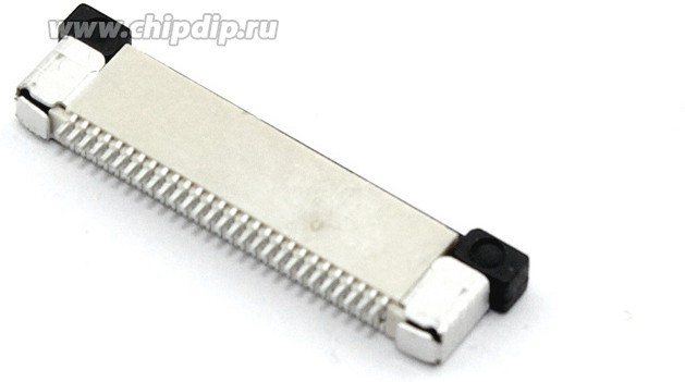 Разъем FPC Half Coverage Bottom Contact 0.5K-BX-28PWB 28 pin высота 2мм шаг 0,5мм