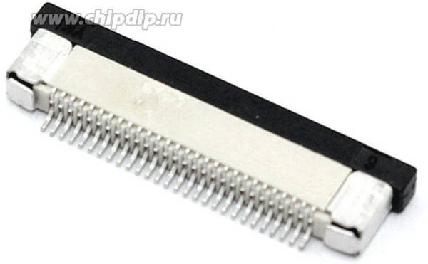 Разъем FPC Half Coverage Bottom Contact 0.5K-BX-28PWB 28 pin высота 2мм шаг 0,5мм