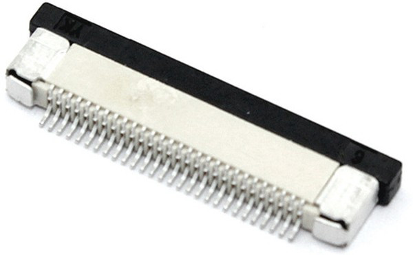 Разъем FPC Half Coverage Bottom Contact 0.5K-BX-28PWB 28 pin высота 2мм шаг 0,5мм