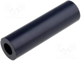 TDYS3.6/25, Дистанцирующая стойка, цилиндрическая, полистирол, Дл: 25мм