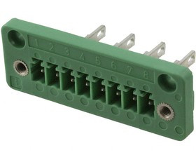 DFK-MC 1,5/ 8-GF-3,81, Клеммная Колодка, Штыревой Разъем, 3.81 мм, 8 вывод(-ов), 8 А, 160 В