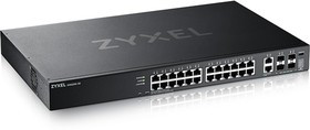 Коммутатор L3 Access коммутатор Zyxel NebulaFlex Pro XGS2220-30, rack 19", 24xRJ-45: 1G, 2xRJ-45: 1/2.5/5/10G, 4xSFP+ Коммутатор L3 Access коммутатор Zyxel NebulaFlex Pro XGS2220-30, rack 19", 24xRJ-45: 1G, 2xRJ-45: 1/2.5/5/10G, 4xSFP+