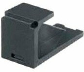 CMBBL-X, BLANK MODULE, 1 PORT, BLACK