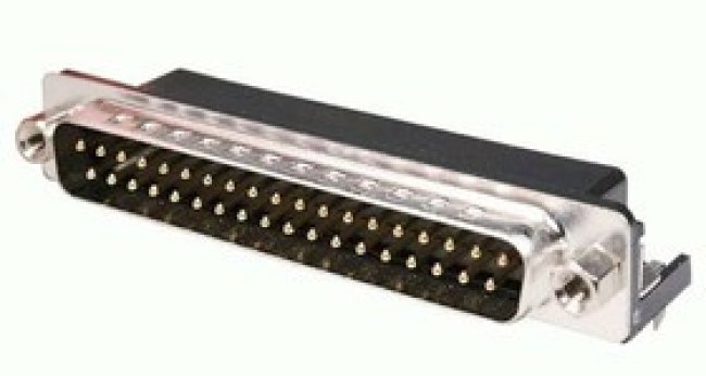 DS1037-01-37MNAKT74, D-SUB 37 pin папа на плату 9.4мм угловая / DRB-37MB (DS1037-01-37MNAKT74)