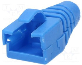 RJ45SRB-RET-B, Корпус вилки RJ45, Цвет: синий