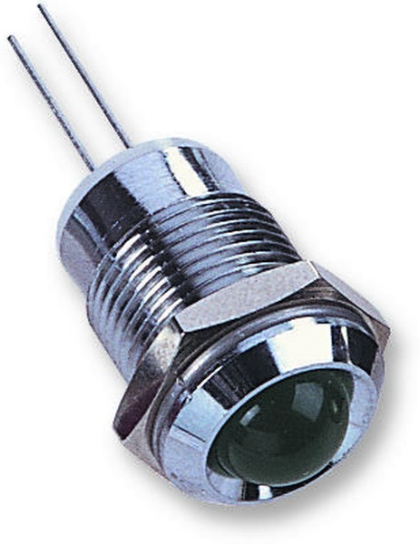19210001, LED Indicator, Fixed, Green, DC, 2.2V