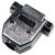 DNT-15C, корпус для D-SUB 15pin металлизированный с удлиненным винтом (158-15CCT)