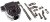 DNT-15C, корпус для D-SUB 15pin металлизированный с удлиненным винтом (158-15CCT)