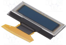 DEP128032D-W, Дисплей OLED, графический, 1,04", 128x32, Разм 33,4x14,5x1,65мм