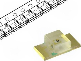KPTR-3216CGCK, LED; SMD; 1206; green; 20?50mcd; 3.2x1.6x1.05mm; 120°; 2.1?2.5V KPTR-3216CGCK, LED; SMD; 1206; green; 20?50mcd; 3.2x1.6x1.05mm; 120°; 2.1?2.5V
