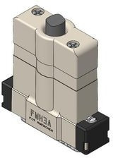173114-0390, FCT Plastic Back-shell with Female D-Sub Connector, Shielded, Shell Size 2, Straight Cable Outlet