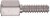 09670019941580, D-Sub Tools &amp; Hardware DSUB SCREW-LOCK UNC/UNC 13MM