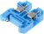 0294380000, AKZ Series Blue Standard Din Rail Terminal, 0.22 4mm², Single-Level, Screw Termination