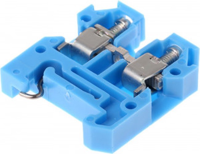 0294380000, AKZ Series Blue Standard Din Rail Terminal, 0.22 4mm², Single-Level, Screw Termination