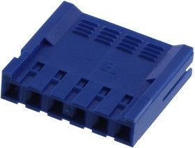 67013-006LF, CONNECTOR HOUSING, RCPT, 6POS, 2.54MM