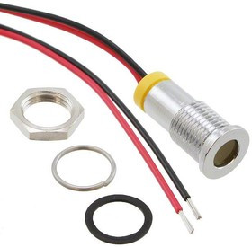 Q8F7CXXY02E, LED Panel Mount Indicators LED INDICATOR 8MM