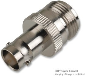 242100, RF/COAXIAL ADAPTER, N JACK-BNC JACK