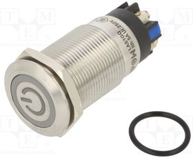 LAS1GQF11ZETLB12VS, Переключатель: антивандальный, Пол: 2, SPDT, 3A/220ВAC, 5A/24ВDC