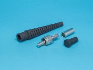 SMA 905-150-5001, Разъем SMA волоконно-оптический, 905-150-5001, 128 микрон, Amphenol