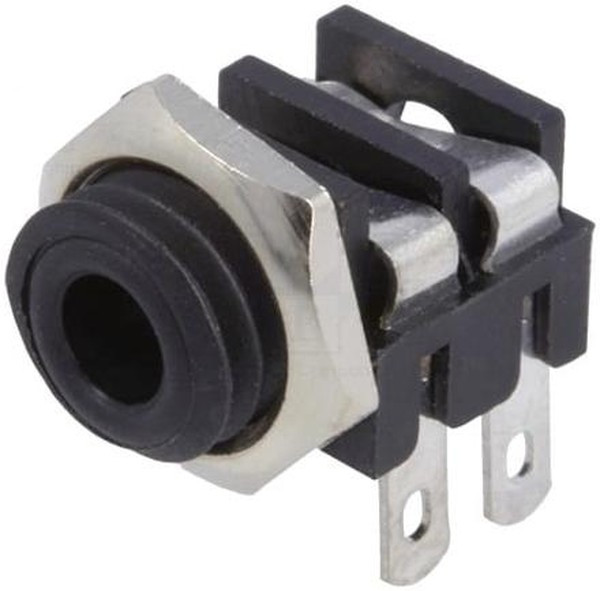 CL1382, Телефонный аудио разъем, 2 контакт(-ов), Гнездо, 3.5 мм, Монтаж в Панель CL1382, Телефонный аудио разъем, 2 контакт(-ов), Гнездо, 3.5 мм, Монтаж в Панель