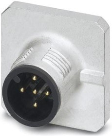 SACC-SQ-M12MS- 5CON-20-L180, Разъем Кабеля, M12, Male, 5 Positions, Штырь на Печатную Плату, Прямой