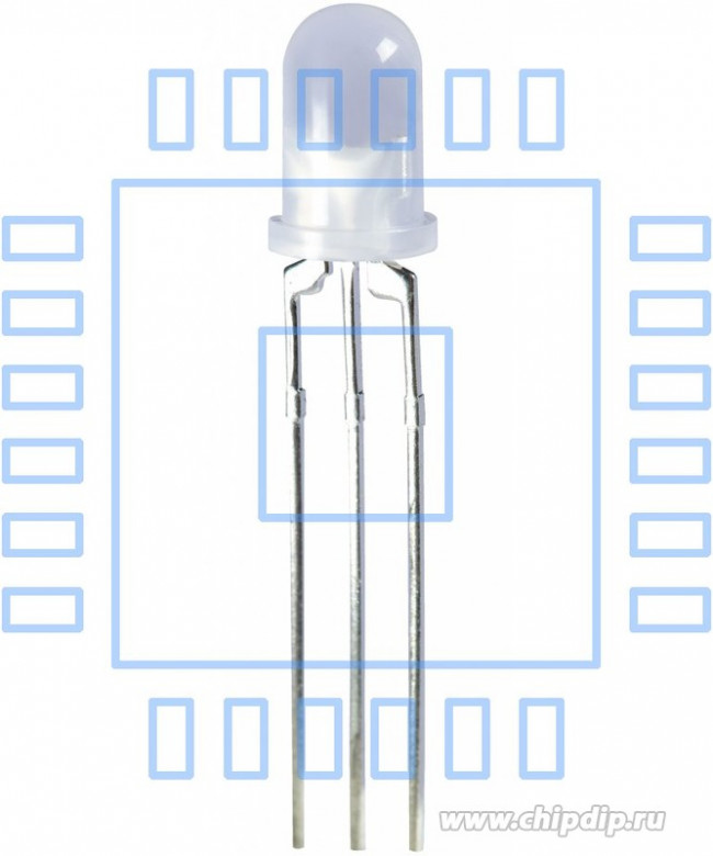 L-59SURKSGW, Светодиод 5мм/красный/ 630нм/600-1200мкд - зеленый/568нм/ 200-600мкд/белый матовый/60° L-59SURKSGW, Светодиод 5мм/красный/ 630нм/600-1200мкд - зеленый/568нм/ 200-600мкд/белый матовый/60°