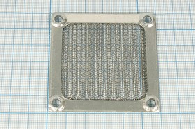 Металлическая защитная решётка для вентиляторов с фильтром 60x60мм, ВН066M вент 60x60x 4\\\\\\K-MF06
