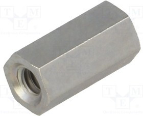 TFF-4-40X10/DR110, Дистанцирующая стойка с резьбой, 10мм, Внутр.резьба: UNC4-40