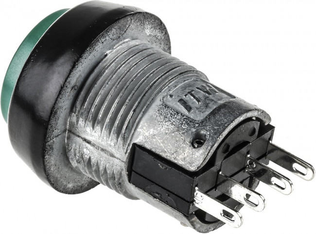 76-9420/439088G, 76-94 Series Push Button Switch, Momentary, Panel Mount, 22mm Cutout, SPDT, Clear LED, 250V ac, IP67 76-9420/439088G, 76-94 Series Push Button Switch, Momentary, Panel Mount, 22mm Cutout, SPDT, Clear LED, 250V ac, IP67