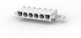 643234-1, PCB Receptacle, Wire-to-Board, 6.35 мм, 1 ряд(-ов), 6 контакт(-ов), Монтаж в Сквозное Отверстие 643234-1, PCB Receptacle, Wire-to-Board, 6.35 мм, 1 ряд(-ов), 6 контакт(-ов), Монтаж в Сквозное Отверстие