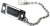 L17D4K63109, D-Sub Tools &amp; Hardware DSUB E09P COVER WITH CHAIN