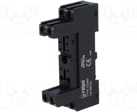 GZ80, Панелька, PIN: 8, 12А, 300ВAC, Монтаж: DIN, на панель, -40-70°C